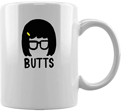 Butts Belcher Bob's Burger Keramikbecher Weißes Kaffee Tee Wasser Tasse Büro Home Ceramic White Mug Cup