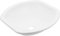 404x384x130mm Blanc Vasque Lavabo, KIMISS Moderne Acrylique Vasque Ronde avec Trou de Vidange de 40mm pour Caravanes Campeurs Yachts Salle de Bains