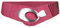 irisaa breiter Damen Gürtel Elastischer Taillengürtel, Hüftgürtel Stretch Gürtel mit Hakenverschluss, Damen Taillengürtel 2020:Magenta, Damen Taillengürte Größe:ONE SIZE