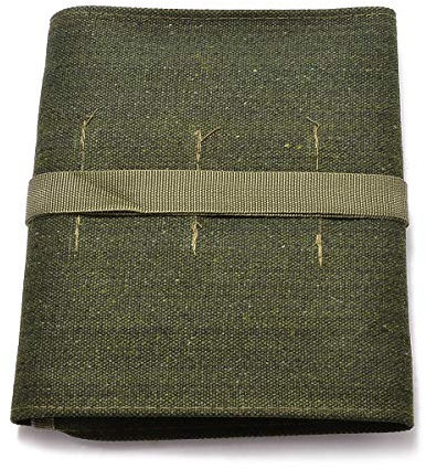 Bonsai-Aufbewahrungspaket, Rolltasche, grün, japanischer Stil, Werkzeug-Organizer, Leinwand, Schraubenschlüssel, Aufbewahrungstasche, Set, Koffer for Garten-Heimwerker-Werkzeugkiste