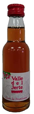 MINIATURA DE LICOR DE FRAMBUESA 40ML VALLE DEL JERTE GOURMET EXTREMADURA