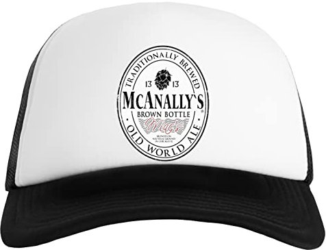 GUNMANTOR Mcanally S Brown Bottle Ale Herren Damen Baseball Classic Kappe Unisex Erstellbarer Snapback Mens Womens Cap