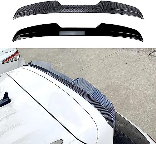 UNCRON Auto Heckspoiler Spoiler für VW Tiguan R-Line 2017-2021 2022,Heckflügel Kofferraumspoiler Kofferraum Flügel Lippe Spoiler Bodykits Zubehör,B-Black