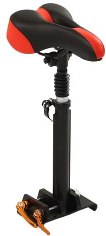 VGEBY Scooter Sitzsattel, Faltbar, Verstellbar, Universell, Stanzfrei, Zubehör für Elektro Scooter Sitz, Ersatz, Geeignet für M365 Scooter