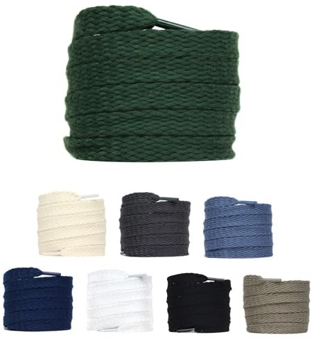 Slaace Lacci Corda Piatti 15mm - Lacci Corda, Lacci A Corda Per, Lacci per, Lacci Scarpe Corda