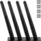 Metal Furniture Legs 16 Inch, Oblique Conical Matte Black Furniture Feet for Sofa Cabinet Coffee Table Chair Desk Cupboard Couch Bed Home DIY Projects Modern Minimalist Decor Style