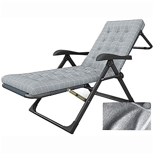 JIABAOCA Outdoor-Stuhl, Garten-Klappstuhl, Liegestuhl, Zero Gravity Loungesessel, Outdoor, Terrasse, Aluminium, Poolstuhl, wohltätig