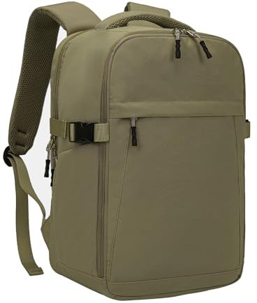 Mochila Viaje Cabina Avion 40x20x25, Mochila De Viaje para Ryanair 20L Bolsa De Avion Hombre Mujer, Maletas De Viaje Cabina Mochilas Portatil 14 Pulgadas con Puerto USB