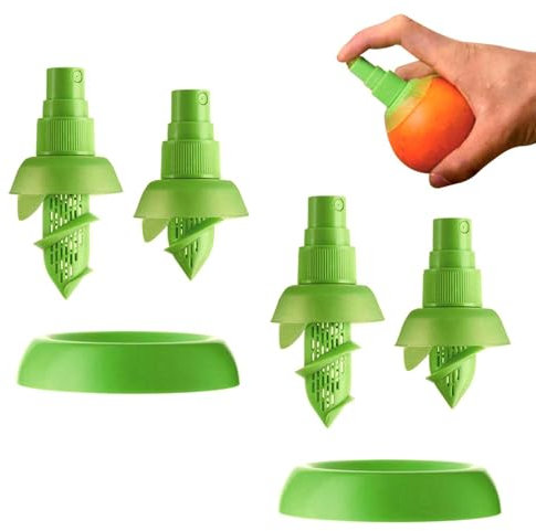 2 Set Di Spruzzatori Di Limone, Flaconi Spray Di Limone, Versatori Di Succo Di Limone, Spremilimoni, Spremilimoni, Strumenti Manuali Per Spremitura Della Frutta