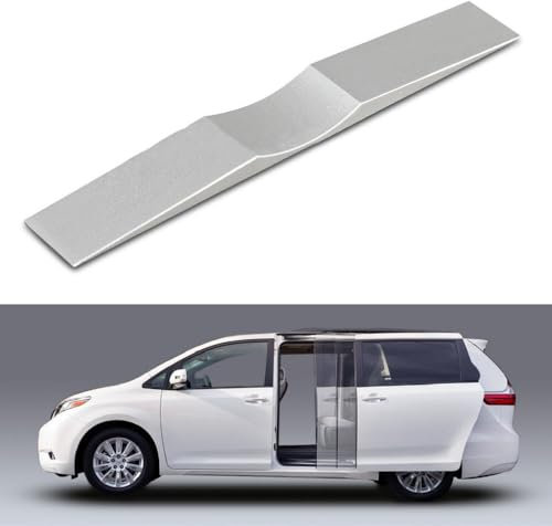 BAAQII Aluminum Sliding Door Stopper for Van RV mods Replacement for Sprinter, Promaster, Transit, Campervans Midway Door Stopper Square, Van Sliding Door Stop, Van Accessories (1)