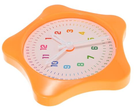 KOMBIUDA Kinder-Lernuhr pädagogische Uhr Modell Zeitlehre Wanduhr für Kinderzimmer