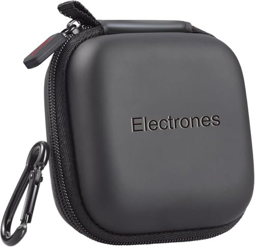 Electrones Earphone Case Compatible with Airpods, Airpods pro, Iphone Headphones, Wireless earbuds, EVA Travel Electronics Organiser, Small Hard Case