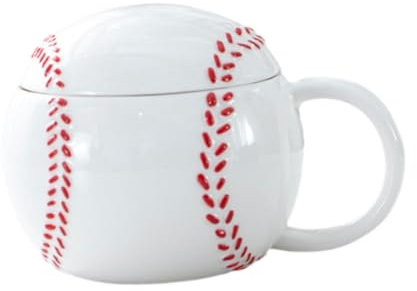 Baoblaze Tasse de café en céramique tasse de baseball avec manche de football drôle tasse expresso tasse pour la cuisine appartement boulangerie enfants, Base-ball