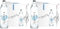Icelandic Glacial Premium Sparkling Water 750ml Glass Bottles x 12 Per Pack – Alkaline/Low PH, Recycled Packaging, BPA Free, Carbon Neutral from Icelandic Spring. Low TDS and Mineral Content.