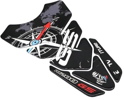 Moto serbatoio Adesivo Per B&M&W R 1200 GS R1200GS Adventure R1200 GS Moto Rilievo Del Carro Armato Della Protezione Adesivo Adesivo Lisca Di Pesce