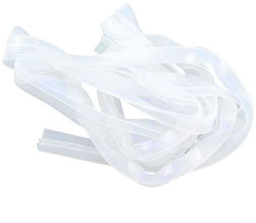 2m F Shape Seal Strip for Bath Shower Doors 6mm for Glass Design for Water Resistance and Warm Keeping