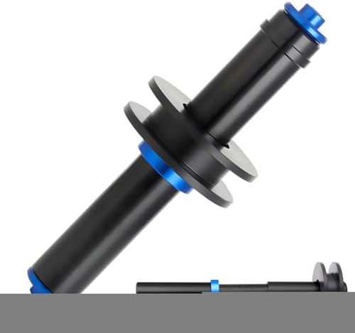 Jubilofex Fahrradkettenspannhalter, Steckachsen-kompatibler Fixierer, Mountainbike-Kettenhalter, für Fahrrad, Rennrad, unwegsames Gelände, Radfahren, Outdoor, Parken, Sport