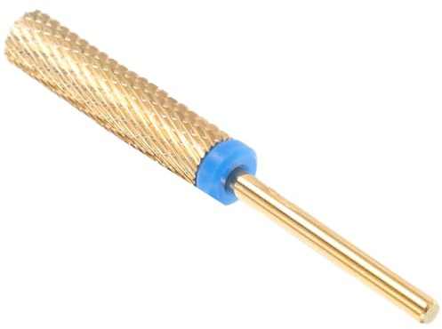 SOLUSTRE Sanding Disc Bit for Nail Drill Tungsten Steel Manicure Nail Bit Long Flat Top Barrel Versatile Use Easy Replacement for Professional
