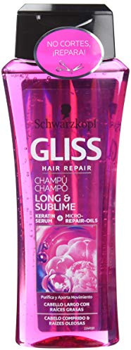 Gliss Long & Sublime Shampoo für Haar lang mit Haarspliss – 250 ml