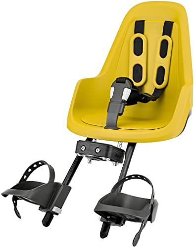 Bobike Unisex – Erwachsene One mini Kindersitz, Gelb, Einheitsgröße