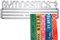United Medals Gymnastics Medaillenhalter Gymnastik für 30 Medaillen Aufbewahrung - Turnerin Geschenk - Medal Holder Hanger Display Rack - gebürsteter Edelstahl