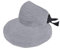YJZQ Chapeau Visière en Paille Femme Capeline Plage Casquettes Visières Serre-Tête Chapeau Golf Chapeau de Soleil pour Vacances Piscine Taille Unique Noir