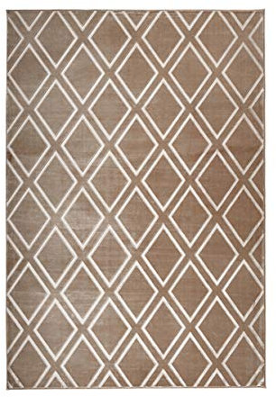 Arte Espina Teppich Monroe 300 Taupe, Größenauswahl:80 x 150 cm