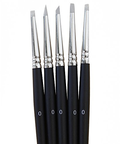 The Art Shop Skipton Colour Shaper Tools Size #0, Set of 5