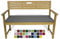 Rollmayer Bankkissen Bankauflage Sitzkissen Bankpolster Auflage für Bänke in Haus und Garten Kollektion Vivid, 1 Stück (Grafit 33, 160x40x4cm)