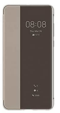 HUAWEI P40 Smart View Flip Handytasche Original Zubehör Khaki
