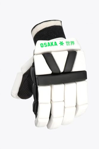Osaka Guanto da Hockey Indoor - Protezione Elite, Leggero, Bianco