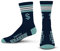 For Bare Feet NHL Seattle Kraken 4 Stripe Deuce Crew Socken, Größe M (38-46)