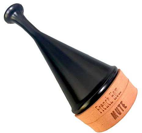 TUOREN Dämpfer für Französische Horn, Polypropylen, Schwarz