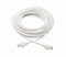 Elfcam® - 80m Câble Ethernet Cat 6, Rond Câble Réseau LAN WAN, Cat6 26AWG, 1Gbps avec Connecteurs RJ45 Haute Qualité, Blanc(80M)