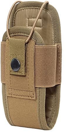 ACEXIER Tactical Molle Radio Walkie Talkie Pouch Waist Bag Holder Pocket Portable Interphone Holster Carry Bag for Hunting Camping