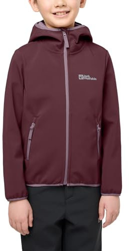 Jack Wolfskin Unisex Kinder Fourwinds Kids, Boysenberry, 92 EU