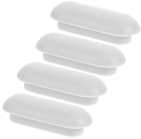 Gadpiparty Silicone Toilet Lid Buffer White Seat Bumper Pads Anti-Slip Noise Reduction for Home Office Public Spaces