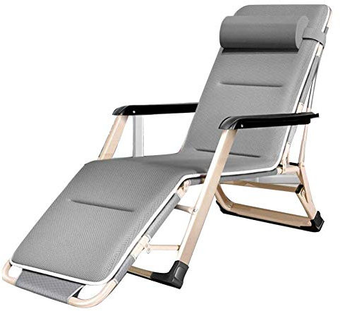 ZWDCVFGK Bequemes Sofa, Sonnenliege für die Außenterrasse, Textoline, verstellbar, klappbarer Liegestuhl für den Garten, Terrassen-/Rasen-/Strandstuhl, Liegestuhl, tragbar, Lazy Vision
