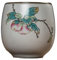 HJUGHPN Tazas de té de cerámica de porcelana blanca, tazas de kung fu, cerámica con asa, taza de café y vino, taza de té al por mayor