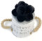 GreatRise 2-3 cm Kunstfell Pompon Fellbommel für Mützen Pelz Flauschige Pompon Ball Kunstfell Bommel für Mützen Schuhe Schals Taschen Schlüsselanhänger DIY Kreative Handwerk Schwarz 20 Stück