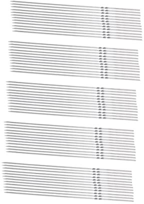 BESPORTBLE 50piezas Brochetas Inoxidable Brochetas De Barbacoa Resistentes Antióxido Para Eventos