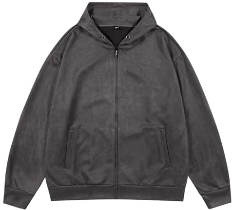 Sweatjacke Herren Lässige Modische, Cardigan Kapuzenjacke Mit Knopf Und Reißverschluss Strickjacke Leicht Und Bequem Langärmelige Freizeitjacke Mit Kapuze Übergangsjacke Klassisch Aus Hochwertiger