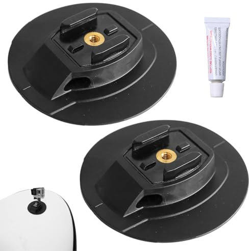 SquEqu 2 Stück Surfbrett-Kamera-Halterung, Ersatz-Ständer, Halterung für GoPro Hero Osmo Paddle Board SUP Kajak Bodyboard Wakeboard Schaumstoff Action Cam Beach Wave Surfing Kit