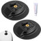 SquEqu 2 Stück Surfbrett-Kamera-Halterung, Ersatz-Ständer, Halterung für GoPro Hero Osmo Paddle Board SUP Kajak Bodyboard Wakeboard Schaumstoff Action Cam Beach Wave Surfing Kit