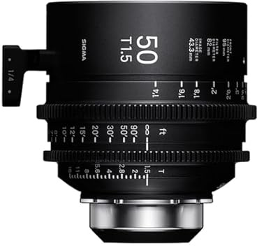 Sigma – Objectif Cine Lens 50mm T1.5 FF High Speed Prime, Canon EF