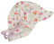Fuchs & Kiwi Baby Sommerhut Musselin – UV-Schutz 50+ & atmungsaktiv – Mitwachsend – 100% Baumwolle – Öko-Tex – Sonnenhut Baby – Handmade in Berlin (DE/NL/SE/PL, Alphanumerisch, XS, Blumen Pastell)