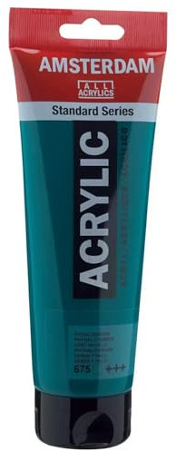 CREATIV DISCOUNT NEU Amsterdam Acrylfarbe 250ml, Phthalogrün