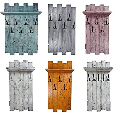 Garderobe nach Wunsch (WUNSCHBREITE & WUNSCHFARBE) Garderobe Kleiderhaken Schlüsselbrett Gaderobe Gadrobe Gardrobe Wandgarderobe Wardrobe Echtholz