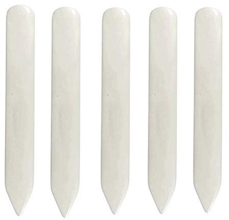 SevenMye 5 Pack Plastic Bone Folder Crafts Scoring Folding Creasing Paper Crafting Scrapbooking Tool forHandmade Paper Leather Crafts Book Binding and Card Making Crafts, 8 Inch