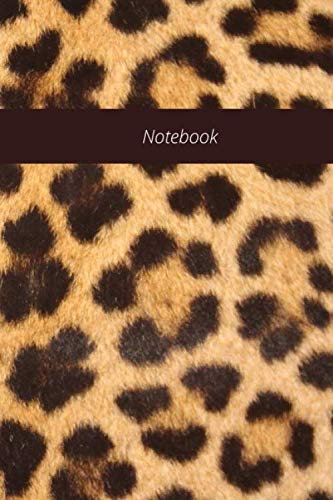 Animal Print Notebook: Leopard Print Lined Journal - Ideal for Stationery Addicts! (6 x 9 inch, 120 pages)